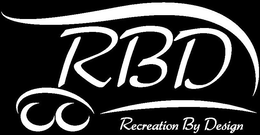 RBD RECREATION BY DESIGN trademark