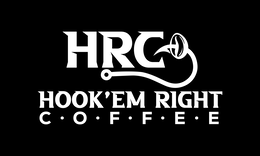 HRC HOOK'EM RIGHT C·O·F·F·E·E trademark