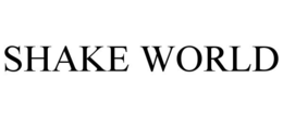 SHAKE WORLD trademark
