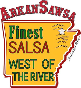 ARKANSAWSA FINEST SALSA WEST OF THE RIVER CROWLEY'S RIDGE MISSISSIPPI RIVER trademark
