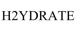 H2YDRATE trademark