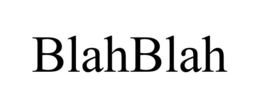 BLAHBLAH trademark