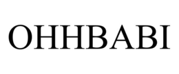 OHHBABI trademark