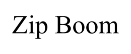 ZIP BOOM trademark