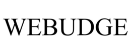 WEBUDGE trademark