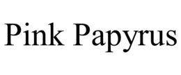 PINK PAPYRUS trademark