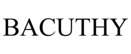 BACUTHY trademark