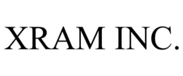XRAM INC. trademark