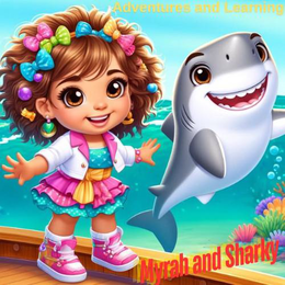 MYRAH AND SHARKY ADVENTURES AND LEARNING trademark