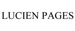LUCIEN PAGES trademark