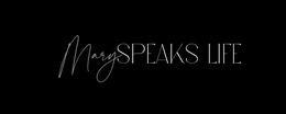 MARY SPEAKS LIFE trademark