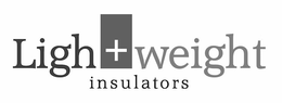 LIGH + WEIGHT INSULATORS trademark
