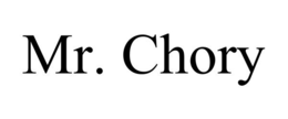 MR. CHORY trademark