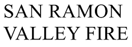 SAN RAMON VALLEY FIRE trademark