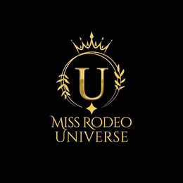 U MISS RODEO UNIVERSE trademark