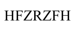 HFZRZFH trademark