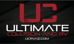 UC ULTIMATE COLLISION AND RV UCRVAZ.COM trademark