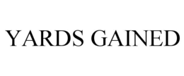 YARDS GAINED trademark