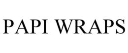 PAPI WRAPS trademark