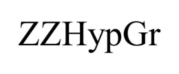 ZZHYPGR trademark