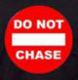 DO NOT CHASE trademark