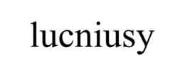 LUCNIUSY trademark