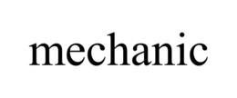 MECHANIC trademark
