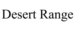 DESERT RANGE trademark