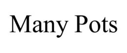 MANY POTS trademark