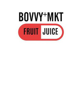 BOVVY + MKT FRUIT JUICE trademark