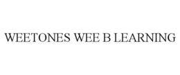 WEETONES WEE B LEARNING trademark
