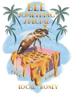 BEE SOMETHING SPECIAL, LLC PURE RAW LOCAL HONEY trademark