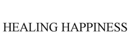 HEALING HAPPINESS trademark