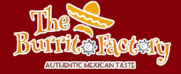THE BURRITO FACTORY AUTHENTIC MEXICAN TASTE trademark