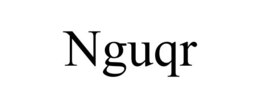 NGUQR trademark