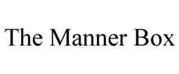 THE MANNER BOX trademark