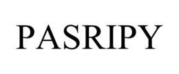 PASRIPY trademark