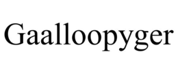GAALLOOPYGER trademark