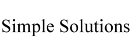 SIMPLE SOLUTIONS trademark