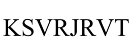 KSVRJRVT trademark