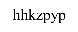 HHKZPYP trademark