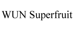 WUN SUPERFRUIT trademark