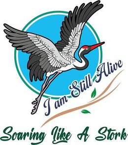 I AM STILL ALIVE SOARING LIKE A STORK trademark
