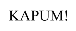KAPUM! trademark