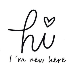 HI I'M NEW HERE trademark