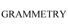 GRAMMETRY trademark