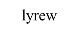 LYREW trademark