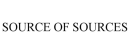 SOURCE OF SOURCES trademark