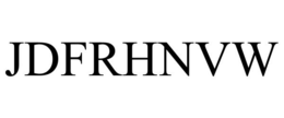 JDFRHNVW trademark