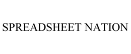 SPREADSHEET NATION trademark